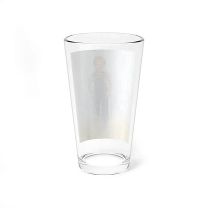 Little Boy Standing in a Field - Pint Glass 16oz - Go Mug Yourself