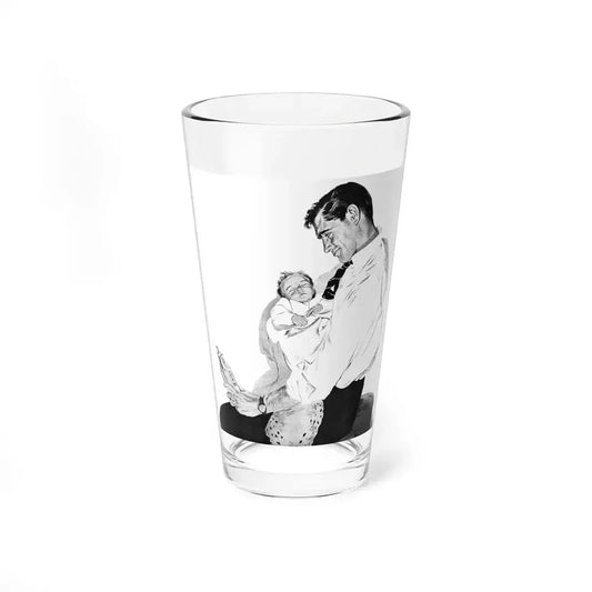 Little It by Jean C. Clark, Woman magazine, 1957 - Pint Glass 16oz 16oz - Go Mug Yourself