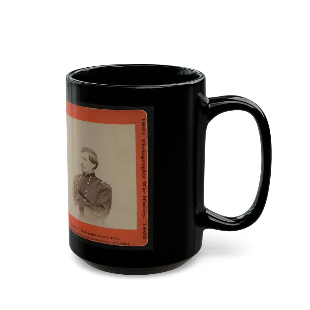 Little Mac 001 (U.S. Civil War) Black Coffee Mug-Go Mug Yourself