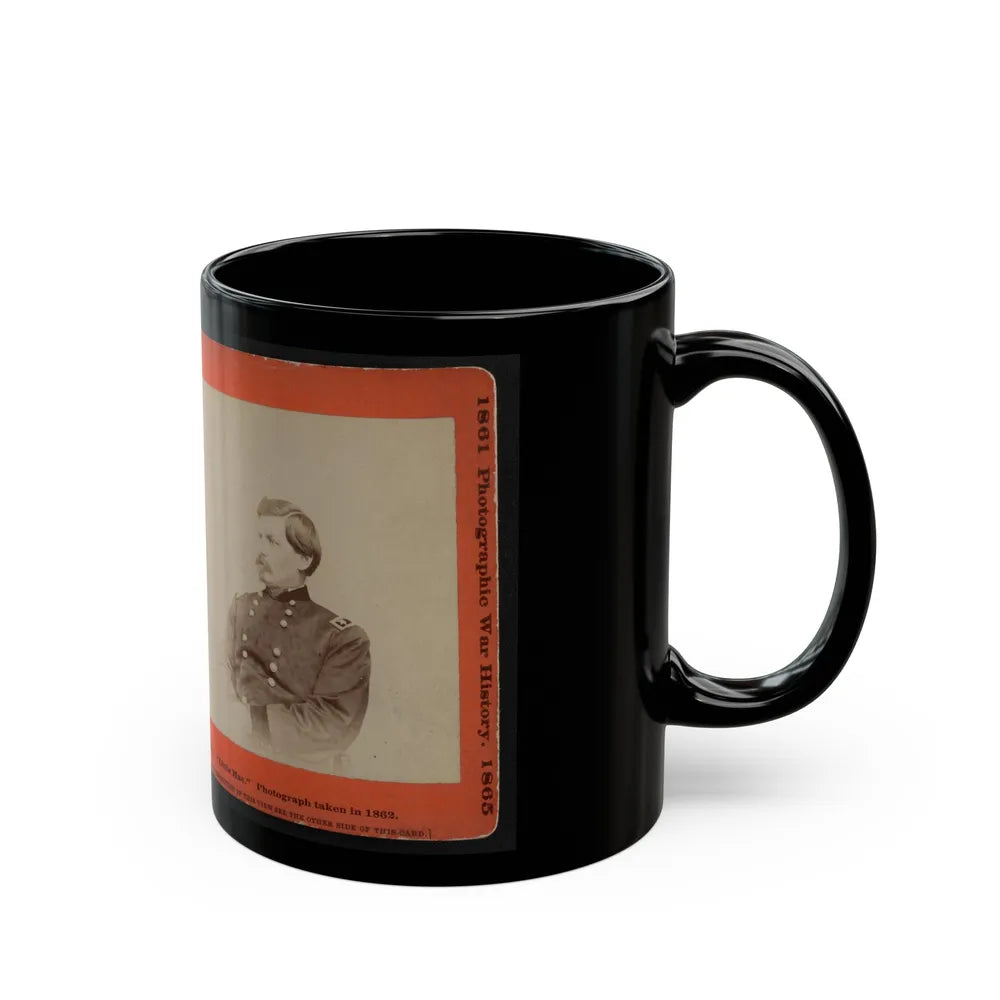 Little Mac 001 (U.S. Civil War) Black Coffee Mug-Go Mug Yourself