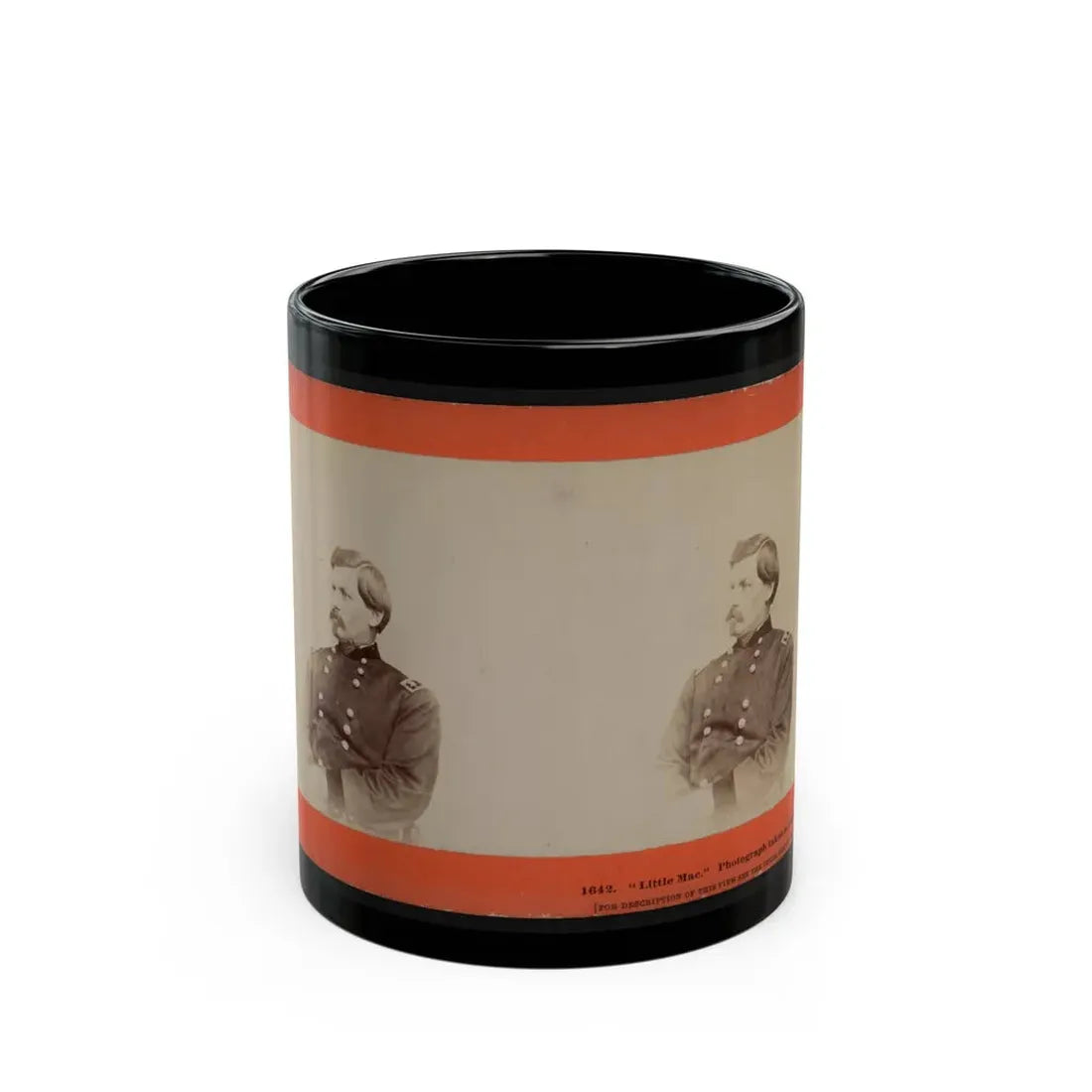 Little Mac  001 (U.S. Civil War) Black Coffee Mug 11oz - Go Mug Yourself