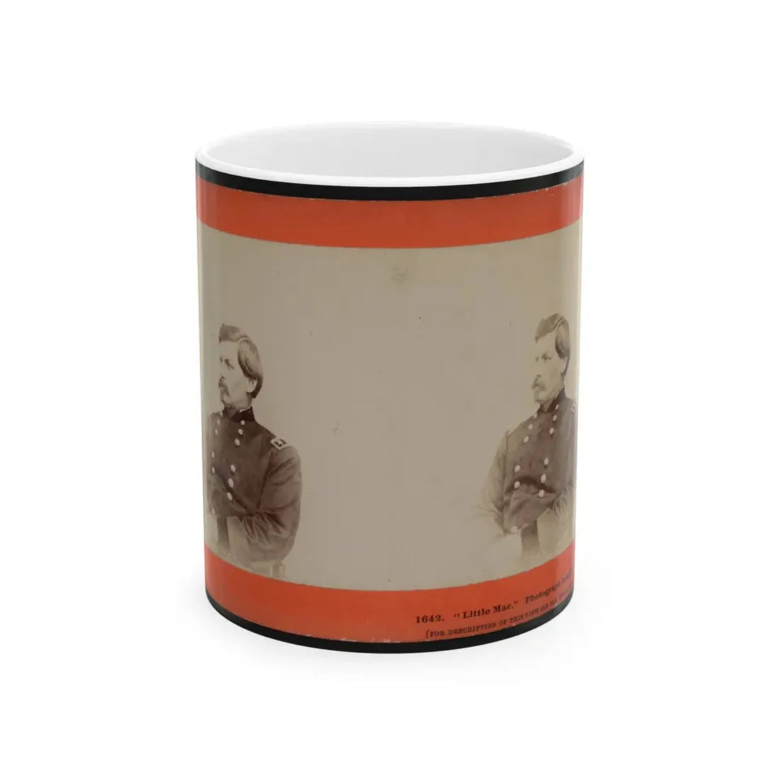 Little Mac  001 (U.S. Civil War) White Coffee Mug 11oz - Go Mug Yourself