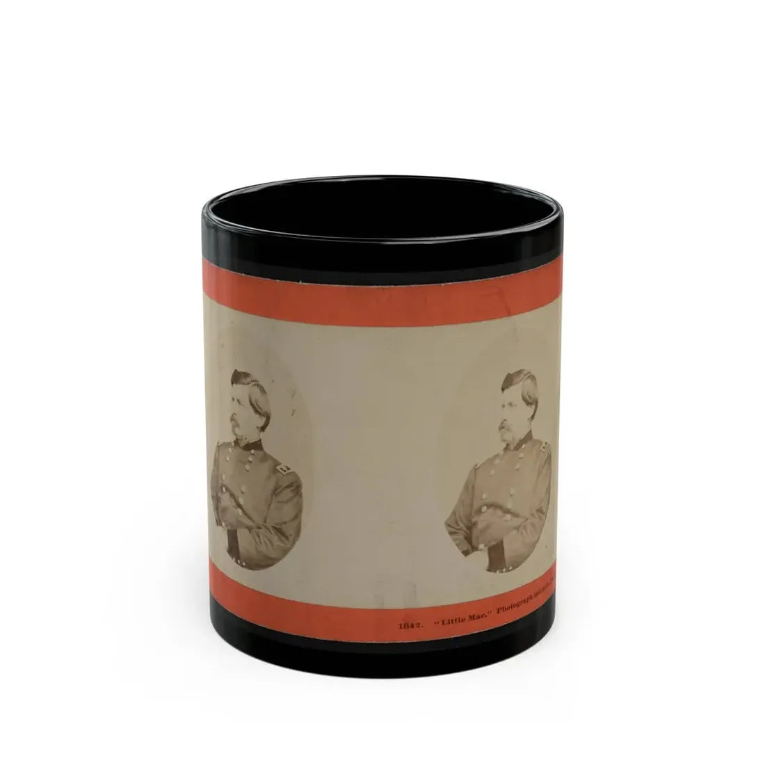 Little Mac (U.S. Civil War) Black Coffee Mug 11oz - Go Mug Yourself