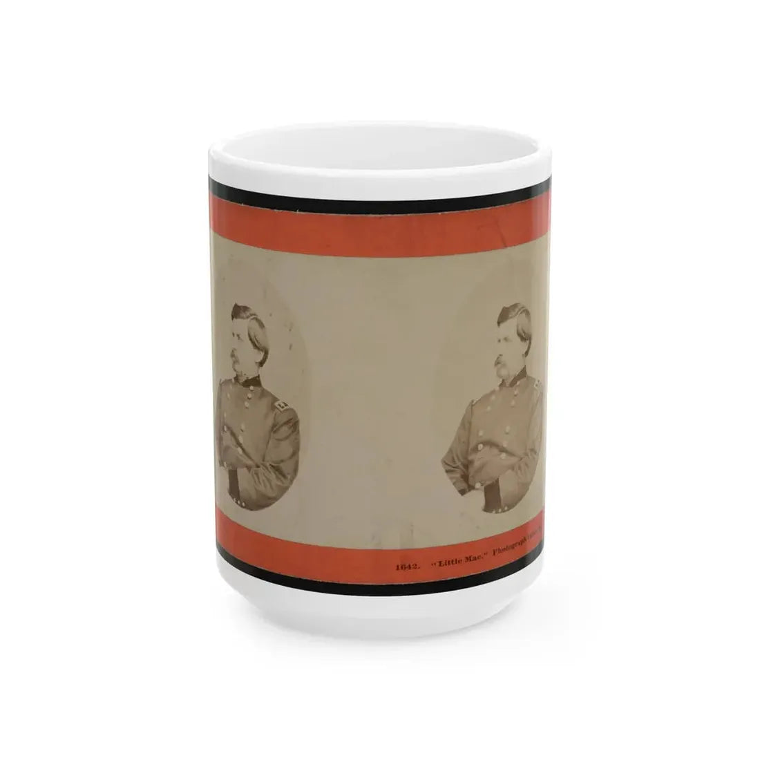 Little Mac (U.S. Civil War) White Coffee Mug 15oz - Go Mug Yourself