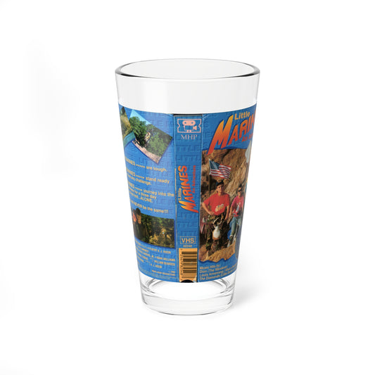 LITTLE MARINES AN ADVENTURE (VHS COVER) Pint Glass 16oz-16oz-Go Mug Yourself