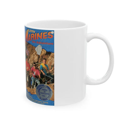 LITTLE MARINES AN ADVENTURE (VHS COVER) - White Coffee Mug-Go Mug Yourself