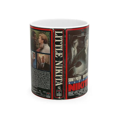LITTLE NIKITA RIVER PHOENIX SIDNEY POITIER (VHS COVER) - White Coffee Mug 11oz - Go Mug Yourself