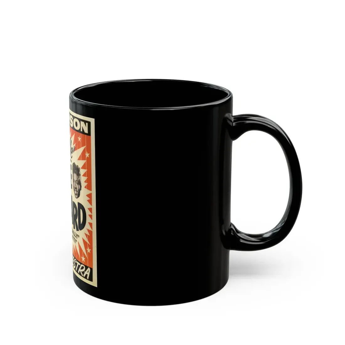 Little Rickard (Music Poster) Black Coffee Mug - Go Mug Yourself