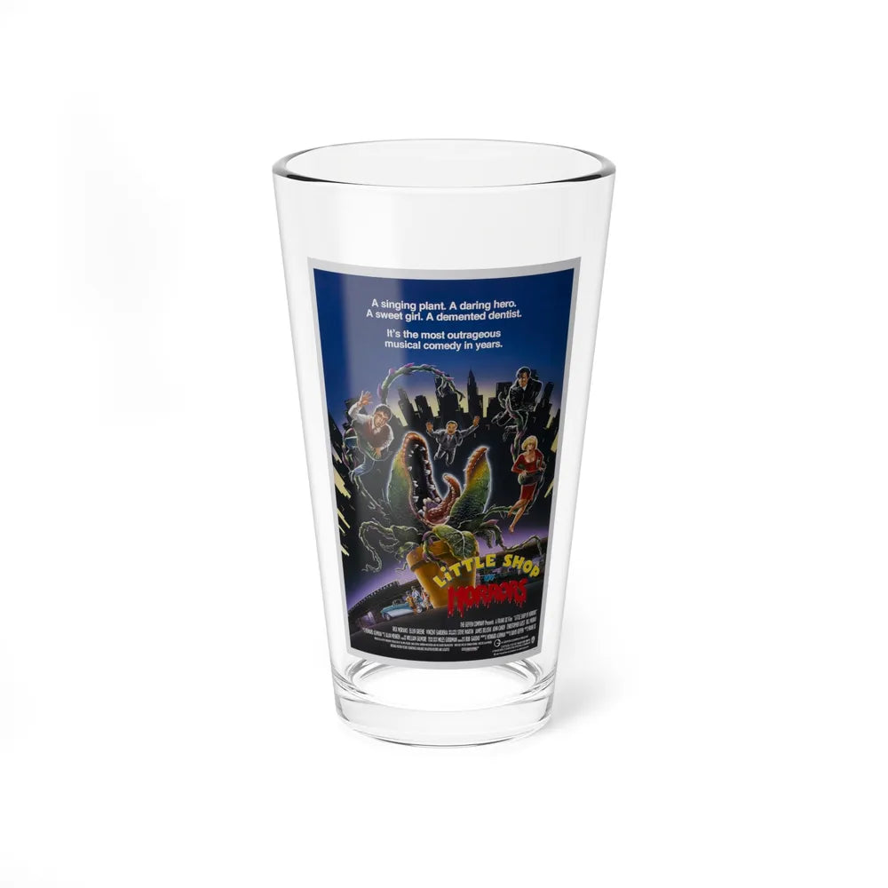 LITTLE SHOP OF HORRORS 1986 Movie Poster - Pint Glass 16oz-16oz-Go Mug Yourself