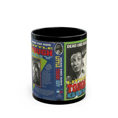 LITTLE TOUGH GUY (VHS COVER) - Black Coffee Mug 11oz - Go Mug Yourself
