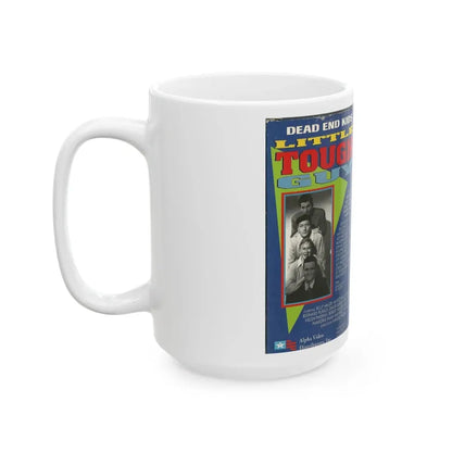 LITTLE TOUGH GUY (VHS COVER) - White Coffee Mug - Go Mug Yourself