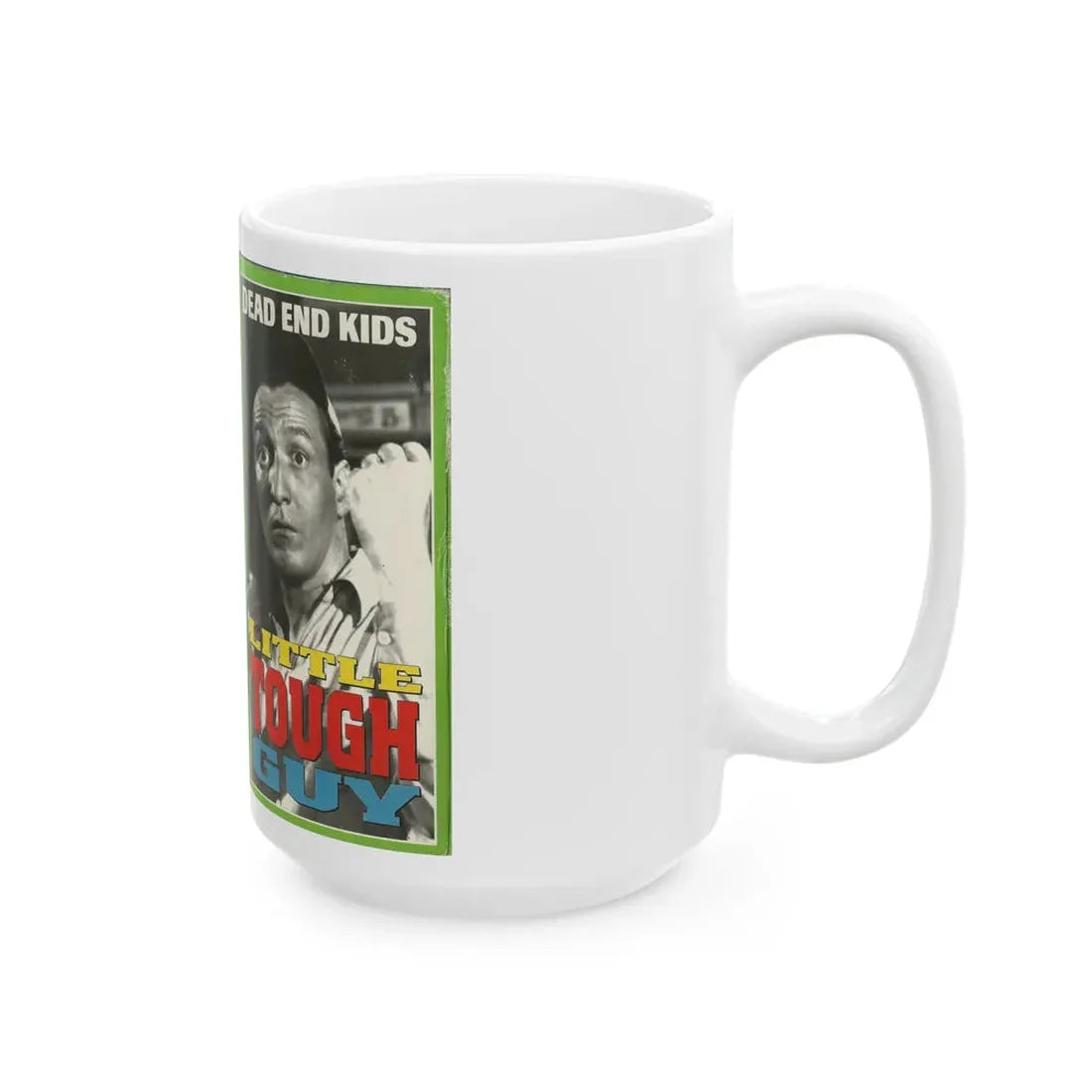 LITTLE TOUGH GUY (VHS COVER) - White Coffee Mug - Go Mug Yourself