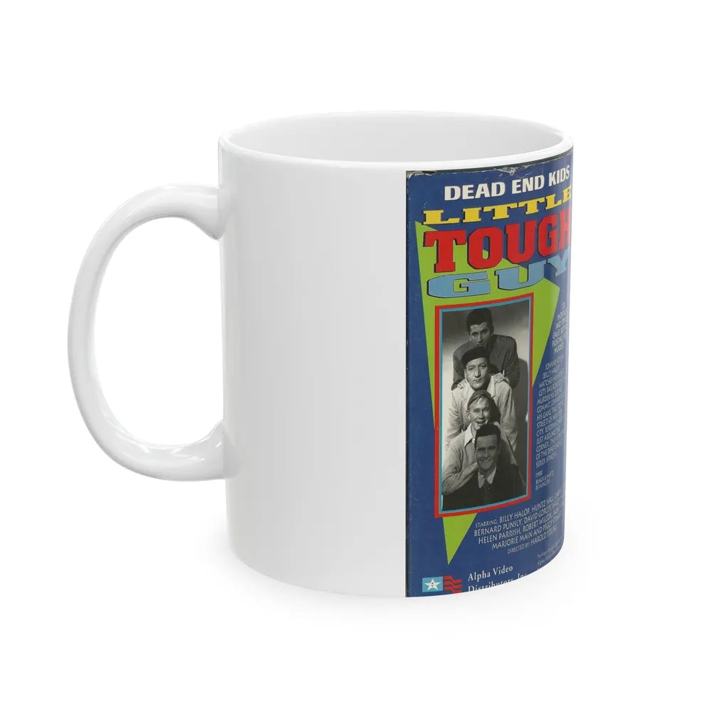 LITTLE TOUGH GUY (VHS COVER) - White Coffee Mug-Go Mug Yourself