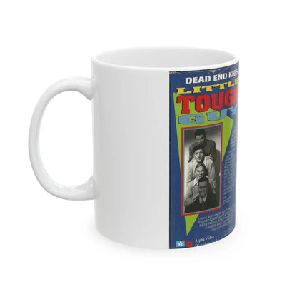 LITTLE TOUGH GUY (VHS COVER) - White Coffee Mug-Go Mug Yourself