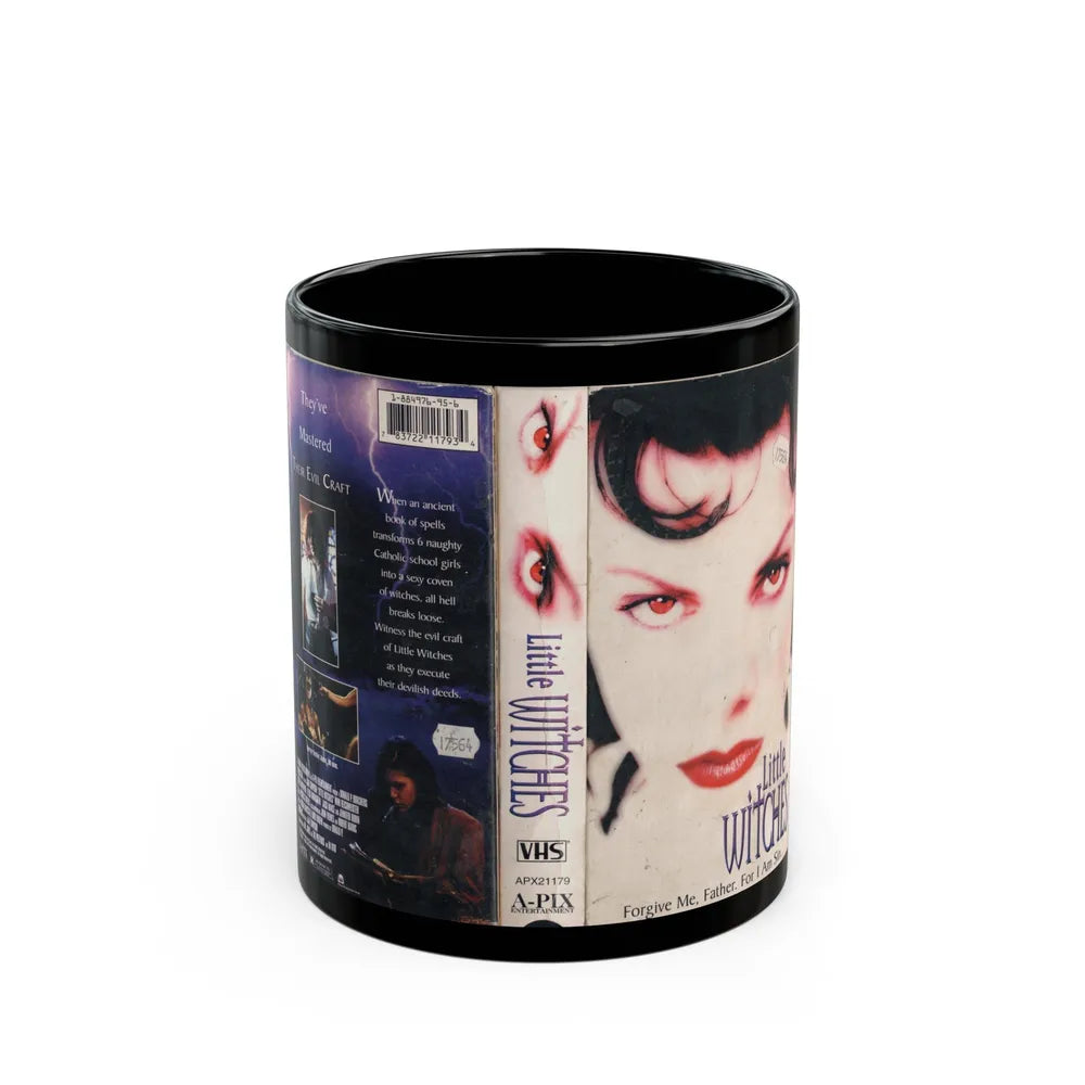 LITTLE WITCHES (VHS COVER) - Black Coffee Mug-11oz-Go Mug Yourself