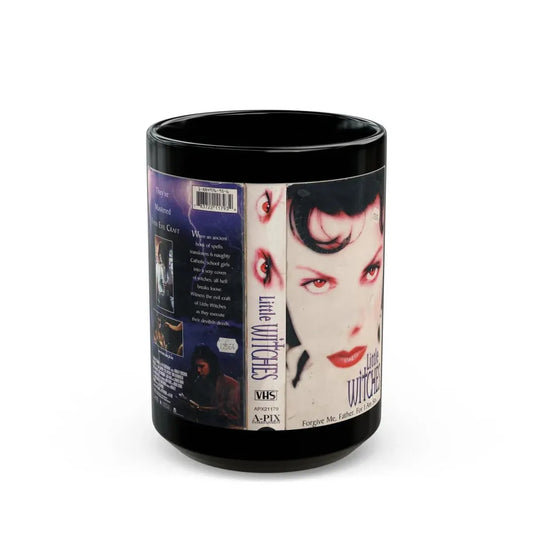 LITTLE WITCHES (VHS COVER) - Black Coffee Mug 15oz - Go Mug Yourself