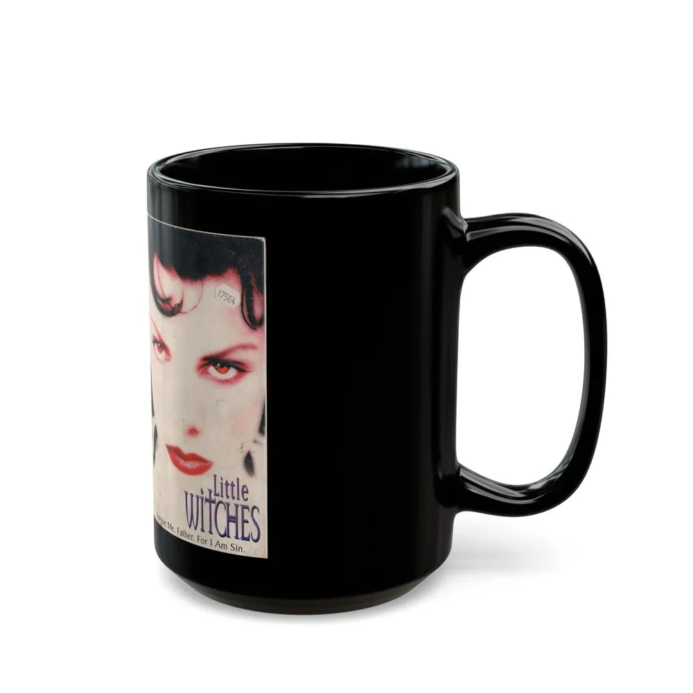 LITTLE WITCHES (VHS COVER) - Black Coffee Mug-Go Mug Yourself