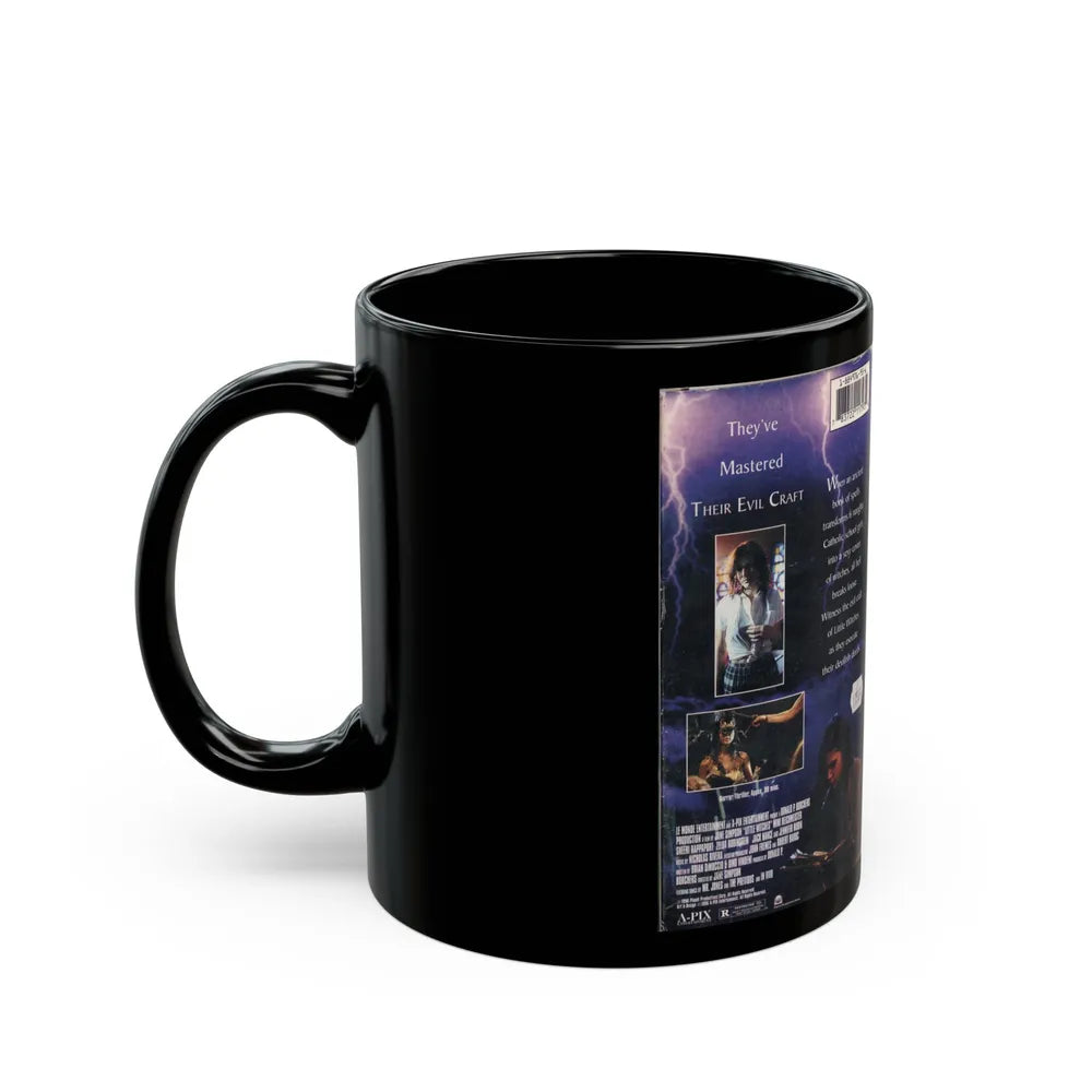 LITTLE WITCHES (VHS COVER) - Black Coffee Mug-Go Mug Yourself