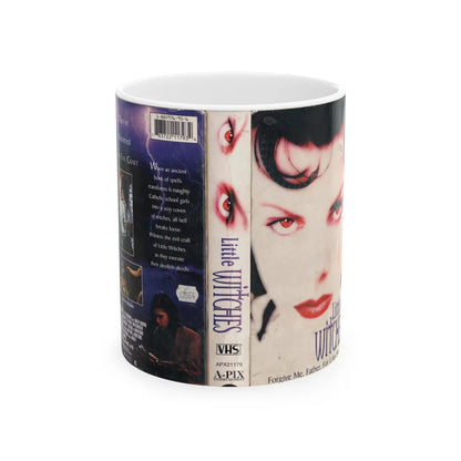 LITTLE WITCHES (VHS COVER) - White Coffee Mug-11oz-Go Mug Yourself