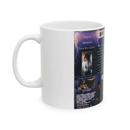 LITTLE WITCHES (VHS COVER) - White Coffee Mug-Go Mug Yourself