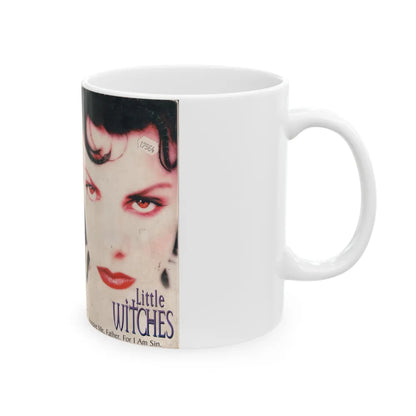 LITTLE WITCHES (VHS COVER) - White Coffee Mug-Go Mug Yourself