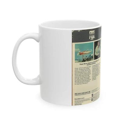 LIVE AND LET DIE (VHS COVER) - White Coffee Mug - Go Mug Yourself