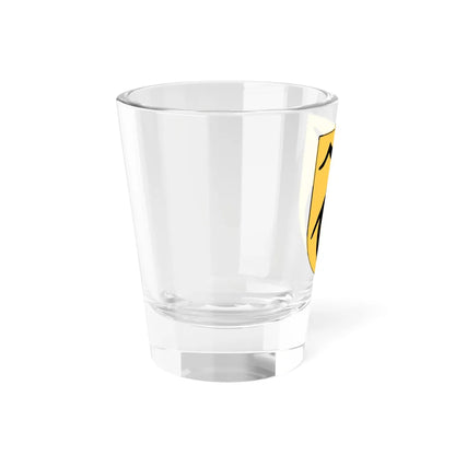 Livgardet 121. kompaniet vapen (Sweden) (Coat of Arms) Shot Glass 1.5oz - Go Mug Yourself