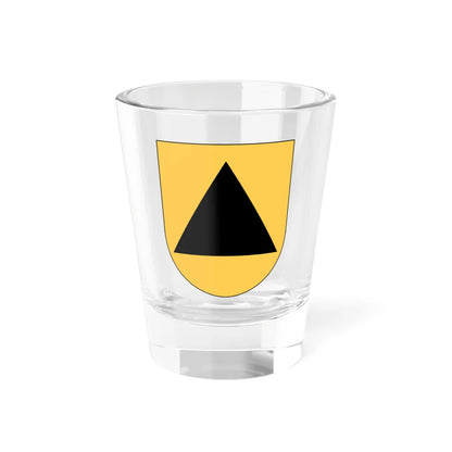 Livgardet 123. kompaniet vapen (Sweden) (Coat of Arms) Shot Glass 1.5oz 1.5oz - Go Mug Yourself