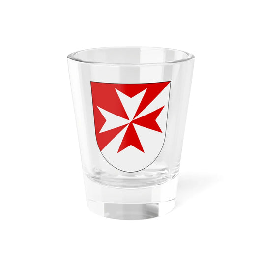 Livgardet 13. säkerhetsbataljonen vapen (Sweden) (Coat of Arms) Shot Glass 1.5oz 1.5oz - Go Mug Yourself