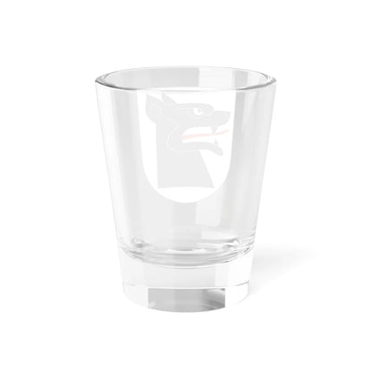 Livgardet Hundtjänstenheten vapen (Sweden) (Coat of Arms) Shot Glass 1.5oz - Go Mug Yourself