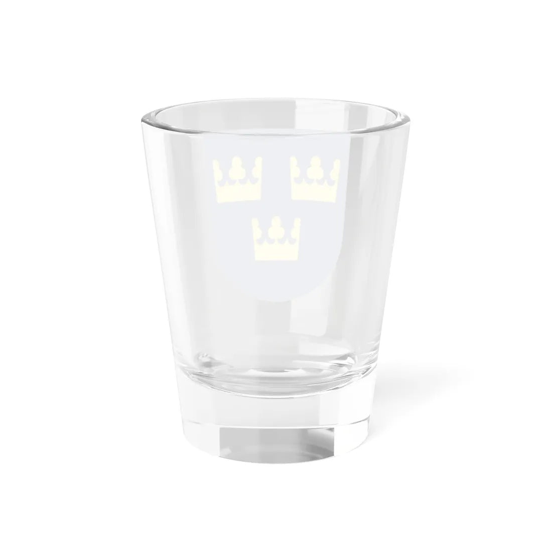 Livgardet Internationella utbildningsenheten vapen (Sweden) (Coat of Arms) Shot Glass 1.5oz - Go Mug Yourself