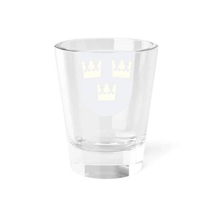 Livgardet Internationella utbildningsenheten vapen (Sweden) (Coat of Arms) Shot Glass 1.5oz - Go Mug Yourself