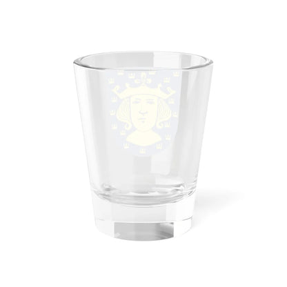 Livgardet Kommendantstaben vapen (Sweden) (Coat of Arms) Shot Glass 1.5oz - Go Mug Yourself