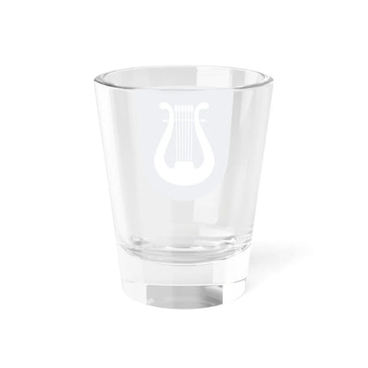 Livgardet Livgardets dragonmusikkår vapen (Sweden) (Coat of Arms) Shot Glass 1.5oz - Go Mug Yourself