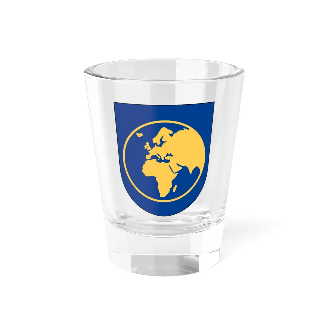 Livgardet SWEDINT vapen (Sweden) (Coat of Arms) Shot Glass 1.5oz 1.5oz - Go Mug Yourself