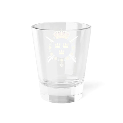 Livgardets dragoner vapen (Sweden) (Coat of Arms) Shot Glass 1.5oz - Go Mug Yourself