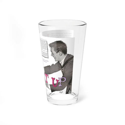 Living It Up, Good Housekeeping illustration - Pint Glass 16oz-Go Mug Yourself