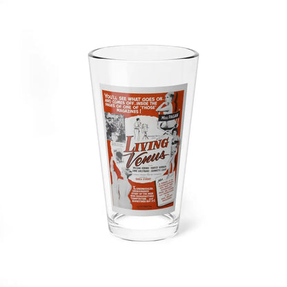 LIVING VENUS 1961 Movie Poster - Pint Glass 16oz 16oz - Go Mug Yourself