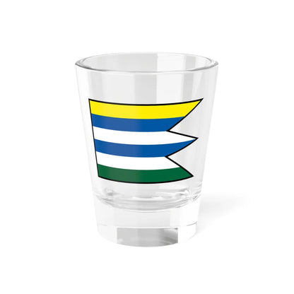 Livinske Opatovce Partizanske Flag (Slovakia) Shot Glass 1.5oz 1.5oz - Go Mug Yourself