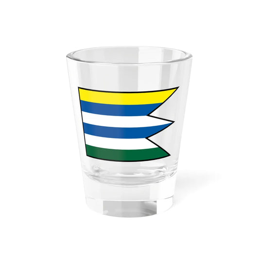 Livinske Opatovce Partizanske Flag (Slovakia) Shot Glass 1.5oz 1.5oz - Go Mug Yourself