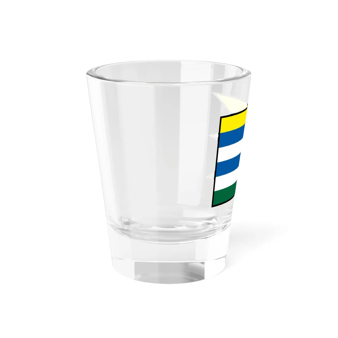 Livinske Opatovce Partizanske Flag (Slovakia) Shot Glass 1.5oz - Go Mug Yourself