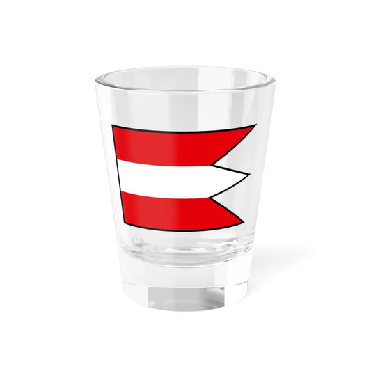 Livovska Huta Bardejov Flag (Slovakia) Shot Glass 1.5oz 1.5oz - Go Mug Yourself