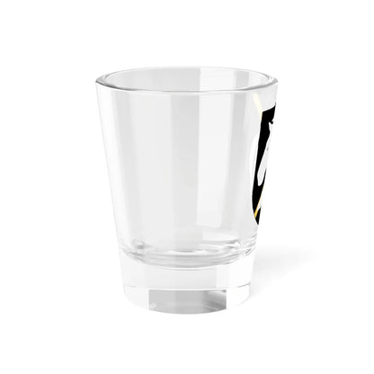 Livregementets husarer 32. underrättelsebataljonen vapen (Sweden) (Coat of Arms) Shot Glass 1.5oz - Go Mug Yourself