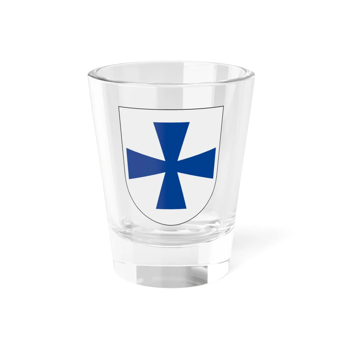 Livregementets husarer Örebro skvadron vapen (Sweden) (Coat of Arms) Shot Glass 1.5oz 1.5oz - Go Mug Yourself