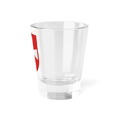 Livregementets husarer Östra Nerike skvadron vapen (Sweden) (Coat of Arms) Shot Glass 1.5oz - Go Mug Yourself