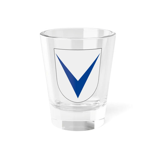 Livregementets husarer UAV enheten vapen (Sweden) (Coat of Arms) Shot Glass 1.5oz 1.5oz - Go Mug Yourself