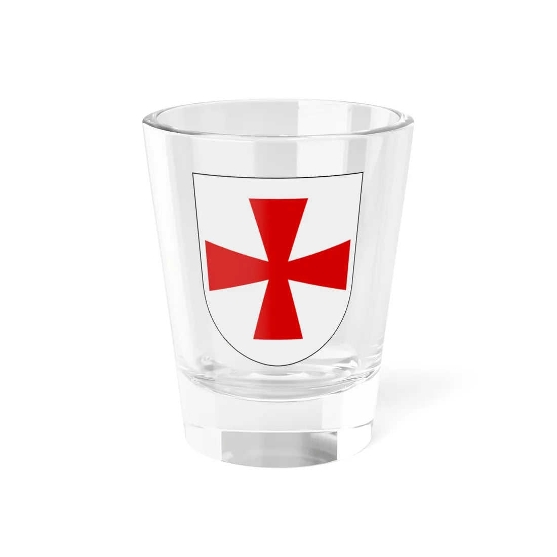 Livregementets husarer Västra Nerike skvadron vapen (Sweden) (Coat of Arms) Shot Glass 1.5oz 1.5oz - Go Mug Yourself