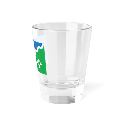 Lääne-Harju valla lipp (Estonia) Shot Glass 1.5oz - Go Mug Yourself