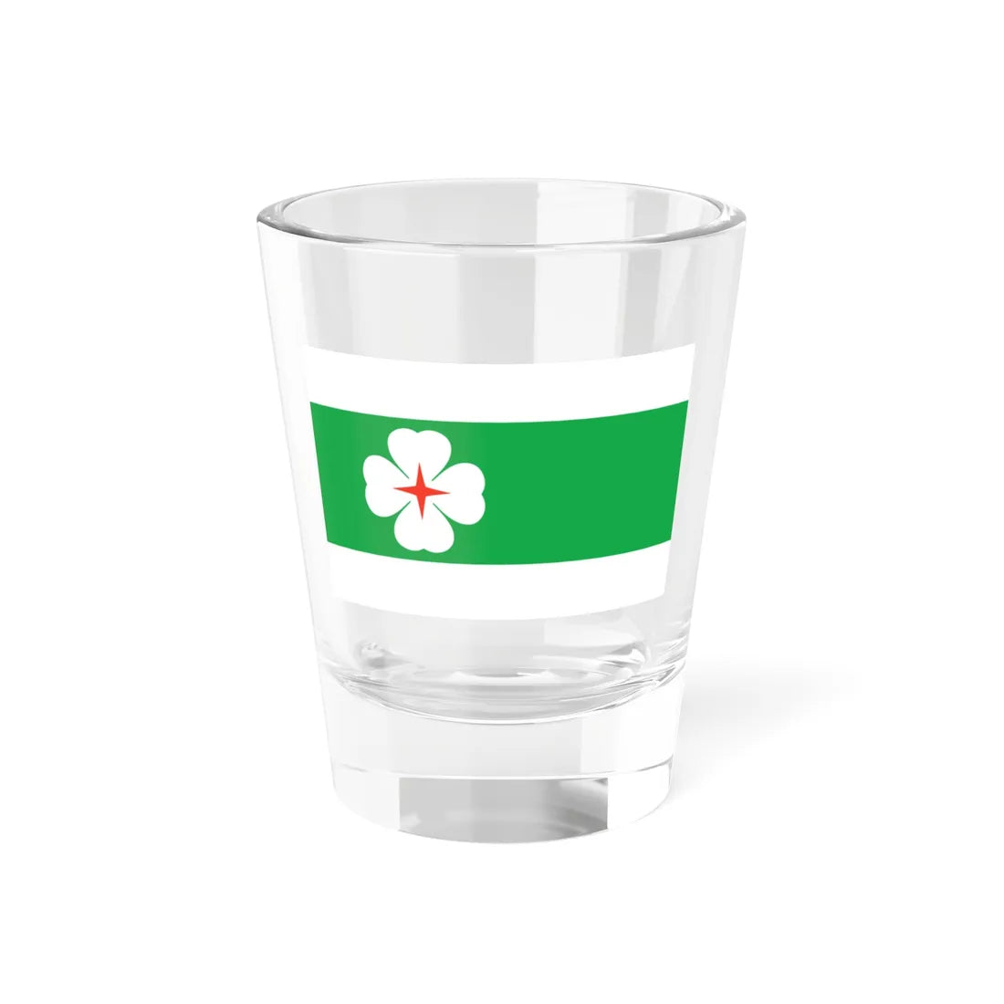 Lääne-Nigula valla lipp (Estonia) Shot Glass 1.5oz 1.5oz - Go Mug Yourself