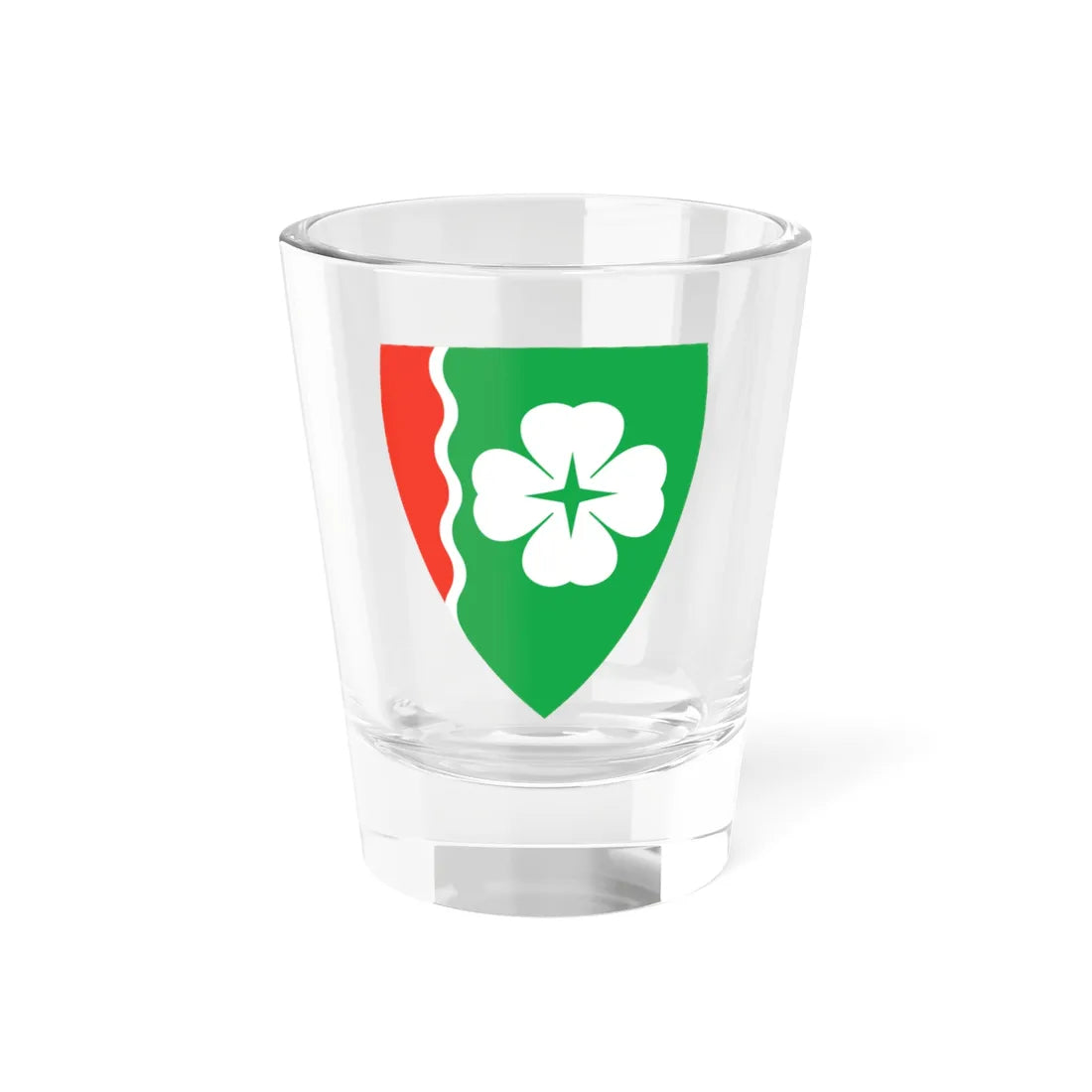 Lääne-Nigula valla vapp (Estonia) (Coat of Arms) Shot Glass 1.5oz 1.5oz - Go Mug Yourself